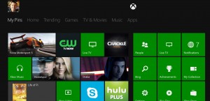 Xbox One user interface 